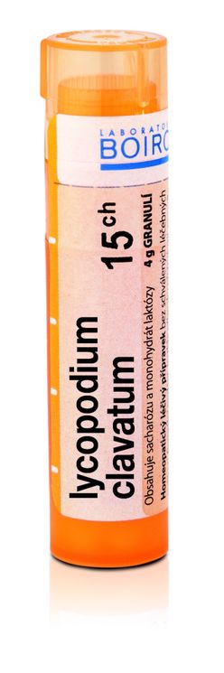 Boiron LYCOPODIUM CLAVATUM CH15 granule 4 g