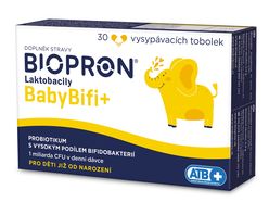 Biopron Laktobacily BabyBifi+ 30 vysypávacích tobolek