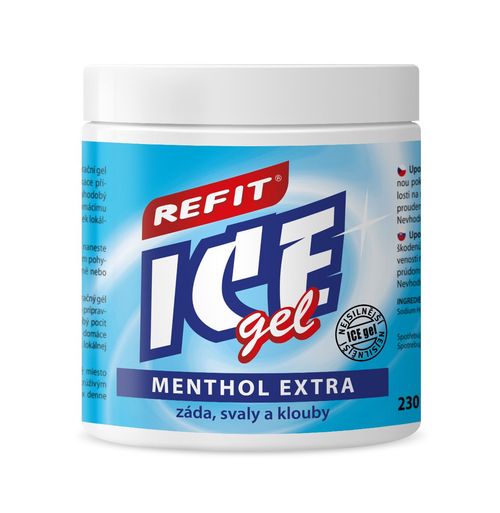 Refit ice Masážní gel s mentholem 230 ml