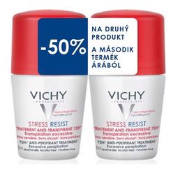 Vichy Deo Antiperspirant Stress Resist 72h proti nadměrnému pocení DUO 2x50 ml