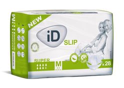 iD Slip Medium Super plenkové kalhotky s lepítky 28 ks