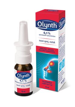 Olynth 0,1% nosní sprej 10 ml