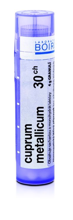 Boiron CUPRUM METALLICUM CH30 granule 4 g
