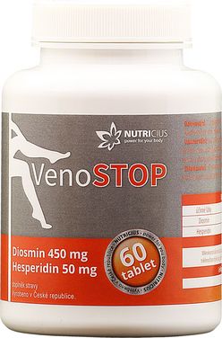 Nutricius VenoSTOP Diosmin 450 mg Hesperidin 50 mg 60 tablet
