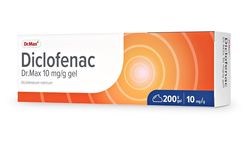 Dr.Max Diclofenac 10 mg/g gel 200 g