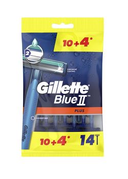 Gillette Blue2 Plus pánské jednorázové holítko 10+4 ks
