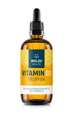 WoldoHealth Vitamín D3 1000 IU 50 ml