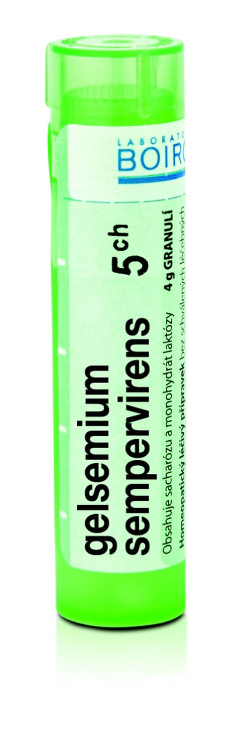Boiron GELSEMIUM SEMPERVIRENS CH5 granule 4 g