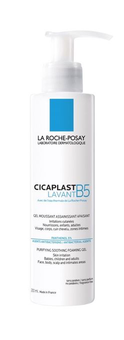La Roche-Posay Cicaplast Lavant B5 čisticí zklidňující pěnící gel 200 ml