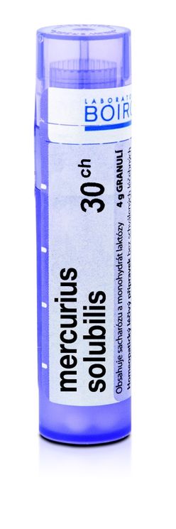 Boiron MERCURIUS SOLUBILIS CH30 granule 4 g