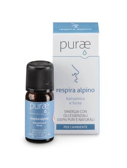 Purae Respira alpino Směs esenciálních olejů na vyčištění vzduchu a uvolnění dýchání 10 ml
