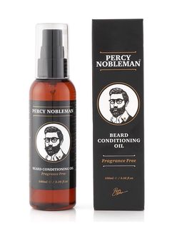 Percy Nobleman Pánský vyživující olejový kondicionér na vousy bez parfemace 100 ml