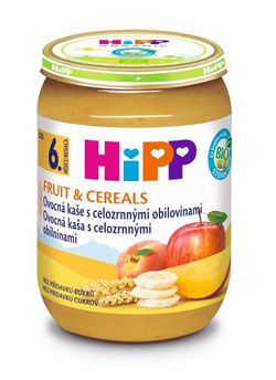Hipp OVOCE & CEREALIE BIO Ovocná kaše s celozrnnými obilovinami 190 g