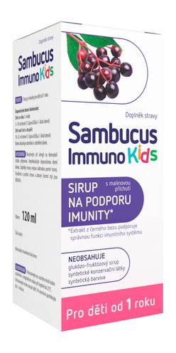 Sambucus Immuno Kids sirup 120 ml