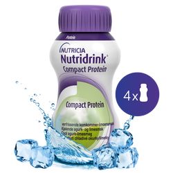 Nutridrink Compact Protein chladivá okurka a limetka 4x125 ml