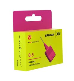 Spokar XM Mezizubní kartáčky růžové 0.5 mm 6 ks