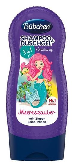 Bübchen Kids 3v1 Sprchový gel + šampon + balzám 230 ml