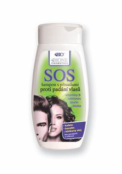 Bione Cosmetics SOS Šampon proti padání vlasů 260 ml