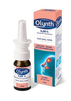 Olynth 0,05% nosní sprej 10 ml