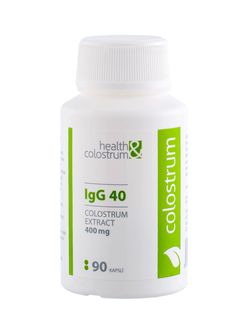 Health&colostrum IgG40 Colostrum 90 kapslí