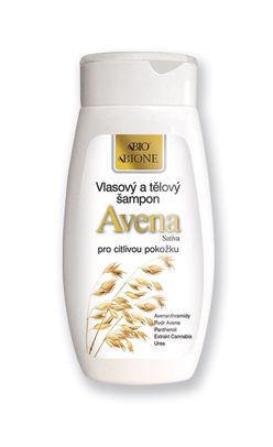 Bione Cosmetics Avena Vlasový a tělový šampon 260 ml