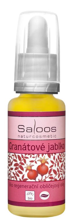 Saloos BIO Regenerační obličejový olej Granátové jablko 20 ml