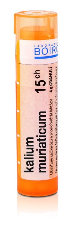 Boiron KALIUM MURIATICUM CH15 granule 4 g