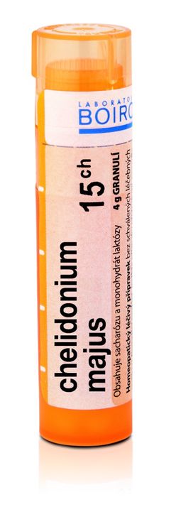 Boiron CHELIDONIUM MAJUS CH15 granule 4 g