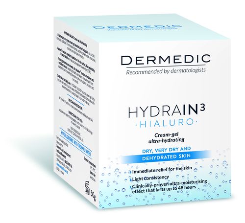 Dermedic Hydrain3 Hialuro krém-gel ultrahydratační 50 ml