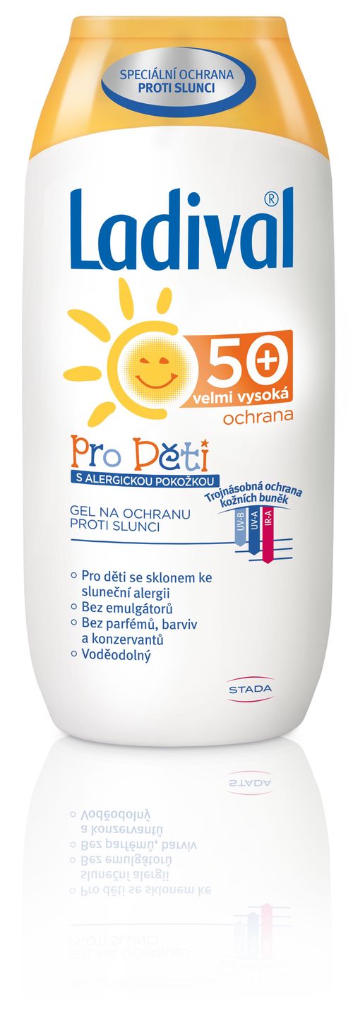 Ladival Dětská alergická pokožka OF50+ gel 200 ml