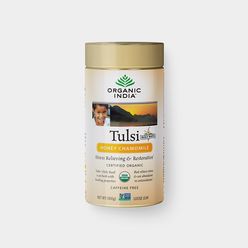 Organic India Tulsi Med + Heřmánek BIO, 100g plech *IN-BIO-149 certifikát