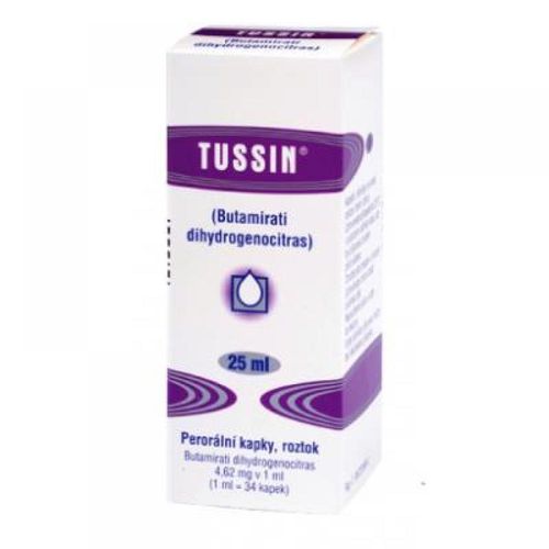 Tussin kapky 25 ml