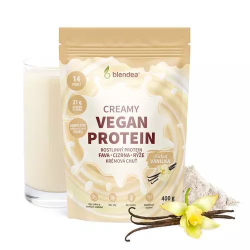 Vegan Protein krémový příchuť Vanilka 400 g