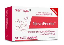 Barny´s NovoFerrin 30+15 kapslí