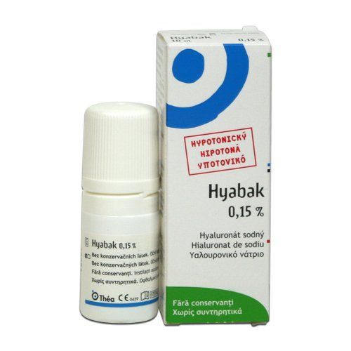 Hyabak 0,15% oční kapky 5 ml