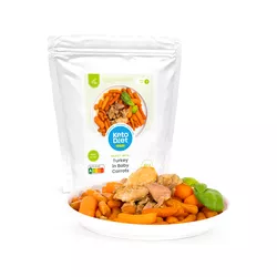 Hotové jídlo – krůta v baby karotce (300 g)