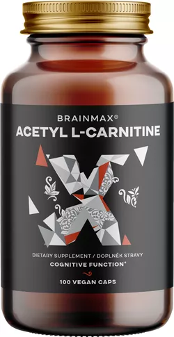 BrainMax Acetyl L-Carnitine, 500 mg, 100 kapslí