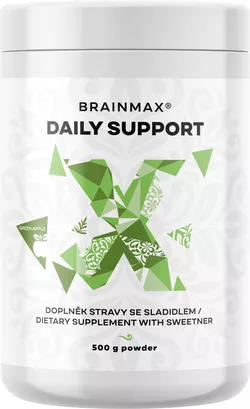 BrainMax Daily Support, zelené jablko, 500 g