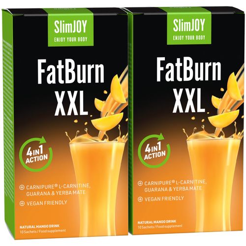 SlimJOY FatBurn XXL | 1+1 ZDARMA | Výkonný termogenní spalovač tuků v podobě nápoje pro maximální ztrátu tuku | 20denní program | Sensilab