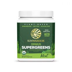 Sunwarrior Ormus Super Greens Bio - Máta, 225g