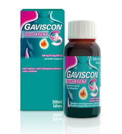 Gaviscon Duo Efekt suspenze 300 ml