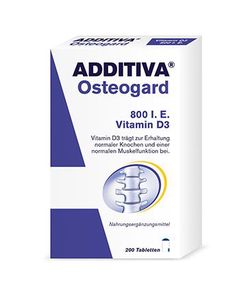 Additiva Osteogard Vitamin D3 800 I.E. 200 tablet