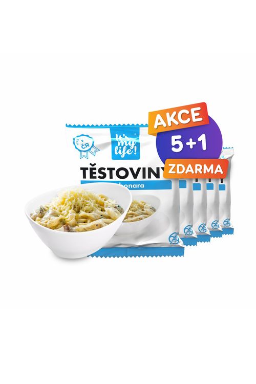 It’s my life! Proteinové těstoviny s příchutí carbonara 275g (5 porcí)