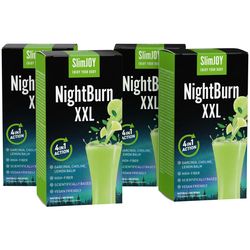 SlimJOY NightBurn XXL 1+3 ZDARMA | Nápoj na hubnutí, který spaluje tuk během spánku | Bez kofeinu | 30denní program | Sensilab