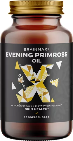 BrainMax Primrose oil BIO, pupálkový BIO olej, kapsle