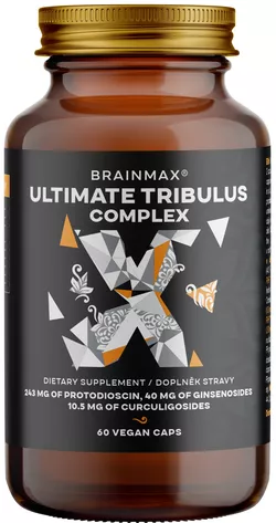 BrainMax Ultimate Tribulus Complex, 60 rostlinných kapslí