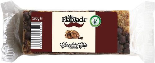 Mr. FlapJack Čokoládový chips tyčinka 120 g