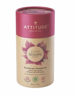 ATTITUDE Přírodní tuhý deodorant list bílého čaje 85 g