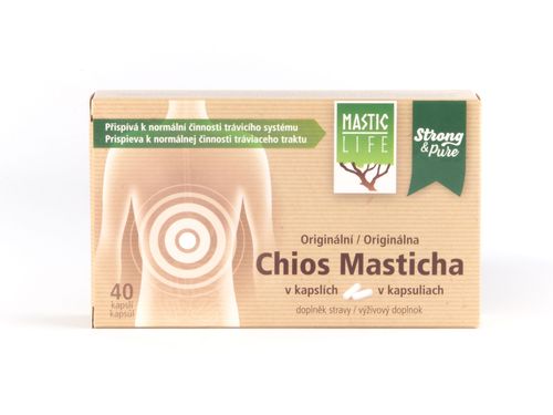 Masticlife Strong & Pure Chios Masticha 40 kapslí