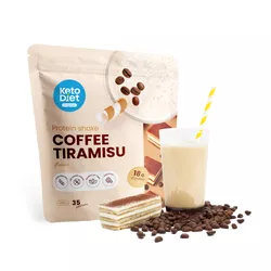 Proteinový nápoj – příchuť kávové tiramisu